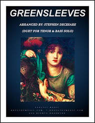 Greensleeves Vocal Solo & Collections sheet music cover Thumbnail